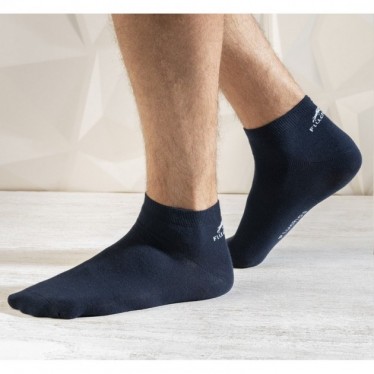 LOT DE 2 CHAUSSETTES FLUIDE HOMME CA-0010 NAVY