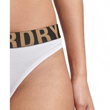 SUPERDRY CULOTTE W3110354A CULOTTE DE BIKINI WHITE