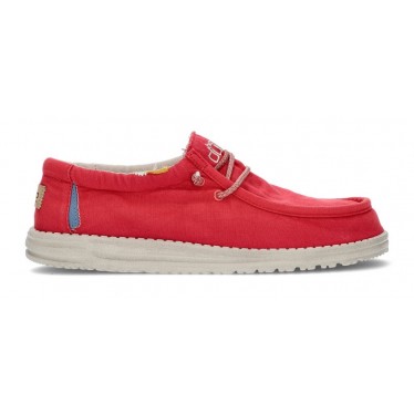 CHAUSSURES DUDE WALLY WASHED 1115 LAVA