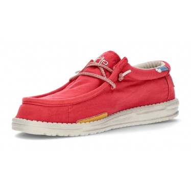 CHAUSSURES DUDE WALLY WASHED 1115 LAVA