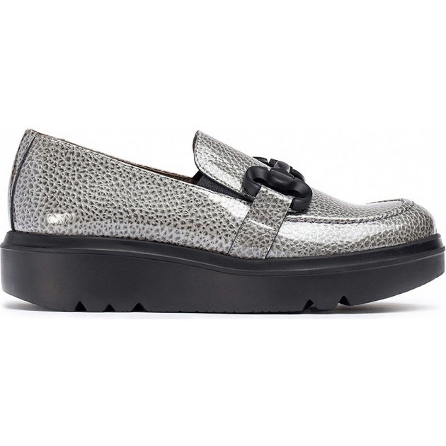 WONDERS CARIBOU MOCASSINS A-2821 GRIS