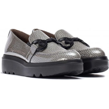 WONDERS CARIBOU MOCASSINS A-2821 GRIS