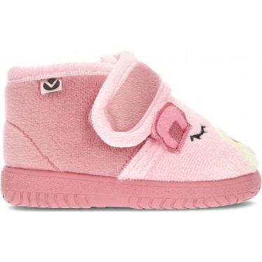 CHAUSSONS OURS VICTORIA 1051123 ROSA