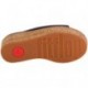 SANDALES FITFLOP ELOISE CORK WRAP LTHR WG SLIDE FT5 BLACK