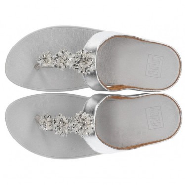 SANDALES FITFLOP GALAXY TOE-THONGS SILVER