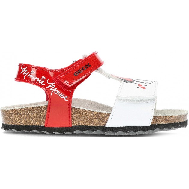 SANDALE GEOX CHALKI B152RC FILLE RED SANDALE GEOX CHALKI B152RC FILLE RED