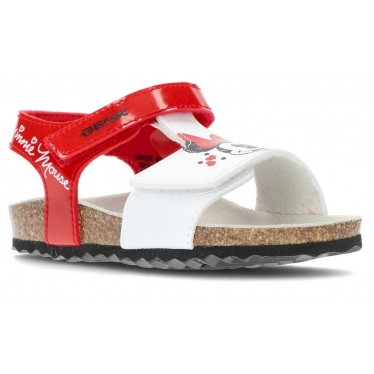 SANDALE GEOX CHALKI B152RC FILLE RED