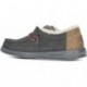 MOCASSINS COQUILLE NOIR DUDE WALLY BLACK