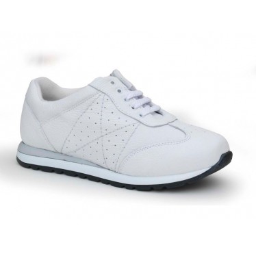 CALZAMEDI sport confortables femme BLANCO