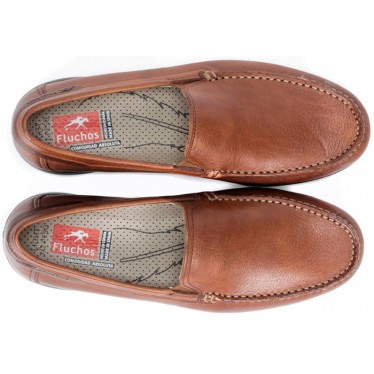 FLUCHOS 8682 TORNADO ORION MOCCASIN HOMME CUERO