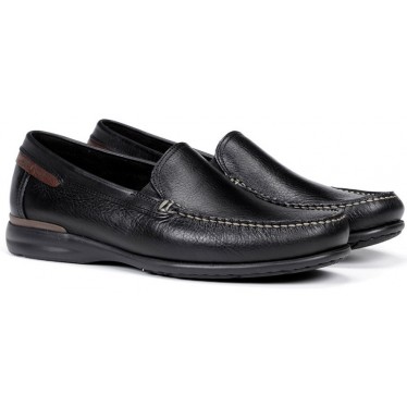 FLUCHOS 8682 TORNADO ORION MOCCASIN HOMME NEGRO