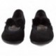 VULLADI BALLERINES PEUT FENDU DAIM POMPONS 1405 NEGRO