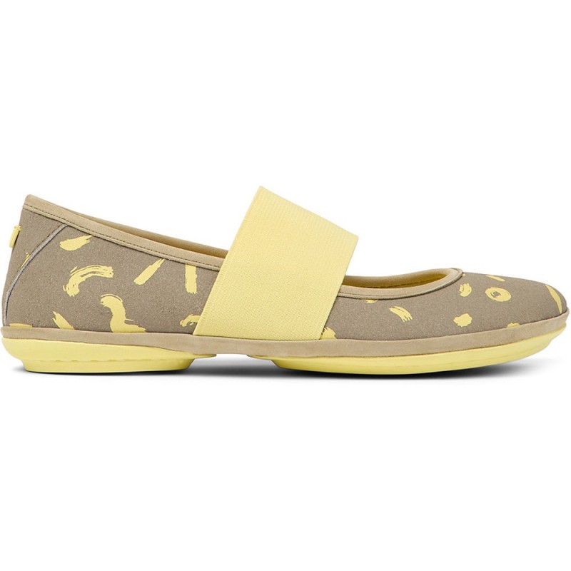 BALLERINAS CAMPER DROITE NINA 21595 AMARILLO