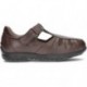 SANDALE HOMME CALZAMEDI CONFORTABLE ET LARGE DIABÉTIQUE MARRON