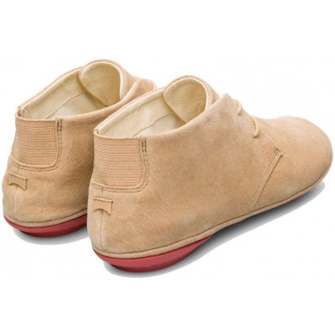 BOTTINES CAMPER DROITE NINA K400221 BEIGE