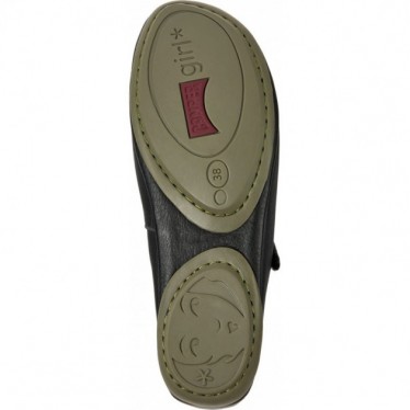 BALLERINES CAMPER DROITE FILLE K201365 BLACK