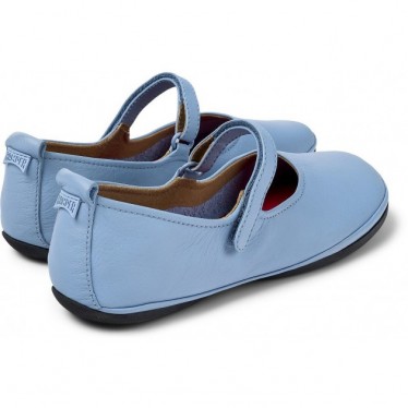 BALLERINES CAMPER DROITE FILLE K201365 CELESTE_020