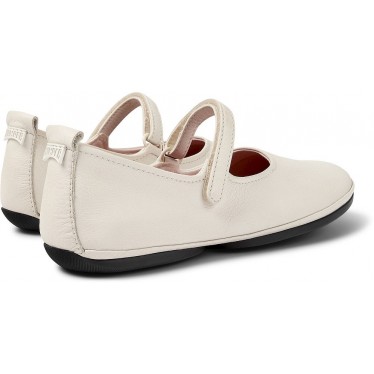 BALLERINES CAMPER DROITE FILLE K201365 BLANCO_024