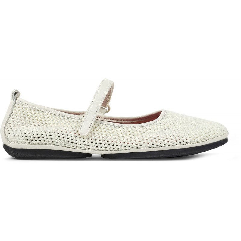 BALLERINES CAMPER DROIT FILLE K201402 BLANCO_007