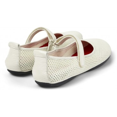 BALLERINES CAMPER DROIT FILLE K201402 BLANCO_007