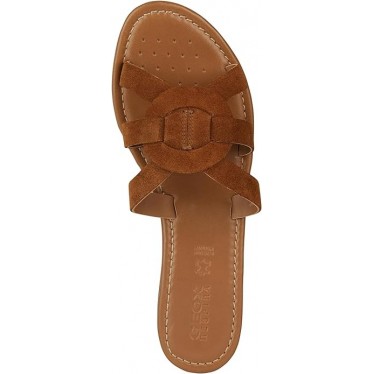 SANDALES GEOX D45LXU COGNAC