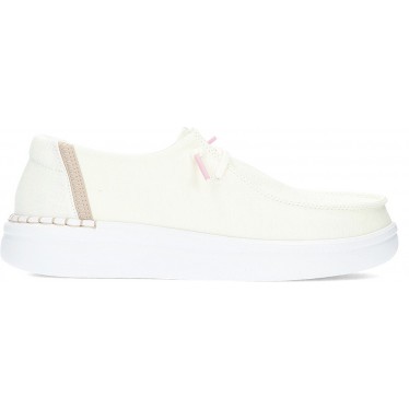 MOCASSINS WENDY RISE DUDE 40074 WHITE
