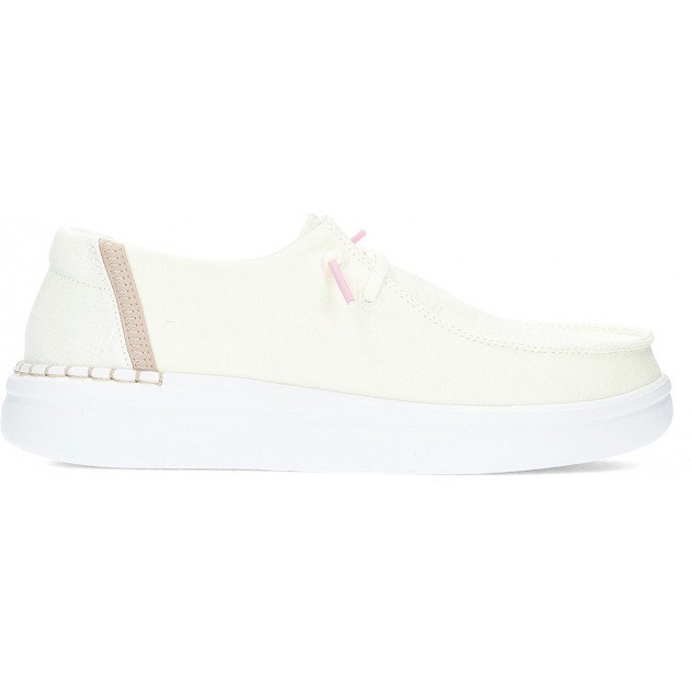 MOCASSINS WENDY RISE DUDE 40074 WHITE MOCASSINS WENDY RISE DUDE 40074 WHITE