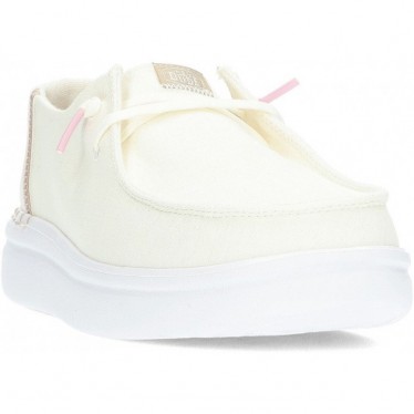 MOCASSINS WENDY RISE DUDE 40074 WHITE