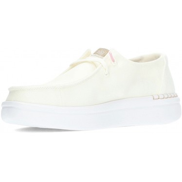 MOCASSINS WENDY RISE DUDE 40074 WHITE