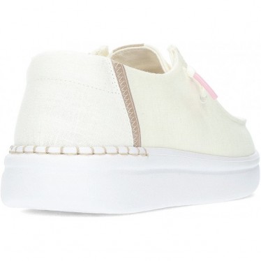 MOCASSINS WENDY RISE DUDE 40074 WHITE