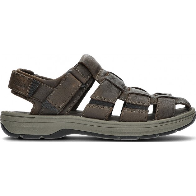 SANDALES CLARKS SALTWAYCOVE BROWN SANDALES CLARKS SALTWAYCOVE BROWN