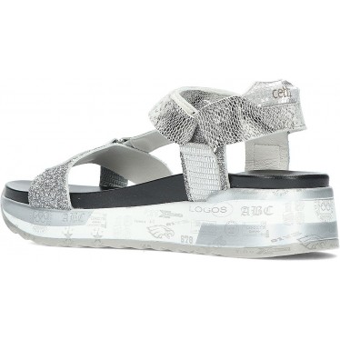 SANDALE CETTI TEJUS C-1316 PLATA
