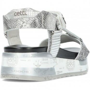 SANDALE CETTI TEJUS C-1316 PLATA