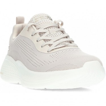 SKECHERS BASKETS BOBS INFINI 117550 BEIGE