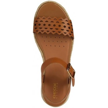 SANDALES GEOX D45SRA COGNAC