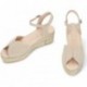 CHAUSSURES MACARENA SANDALE GINA JAVA99 BEIGE