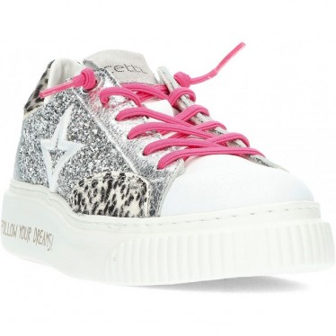 SNEAKERS À PAILLETTES CETTI C1342 PLATA