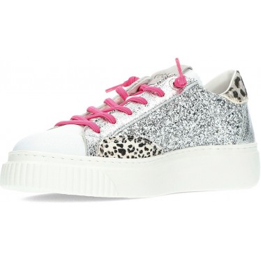 SNEAKERS À PAILLETTES CETTI C1342 PLATA