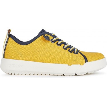 BASKETS GEOX J45GWA YELLOW