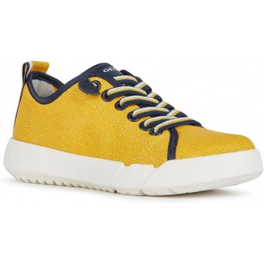 BASKETS GEOX J45GWA YELLOW