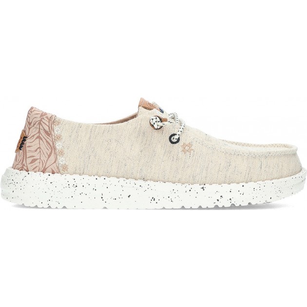 DUDE WENDY MOCASSINS TROPICAUX FLUS CHINÉS 40753 WHITE