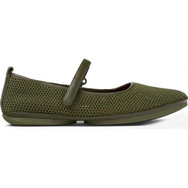 BALLERINES CAMPER DROIT FILLE K201402 VERDE_006