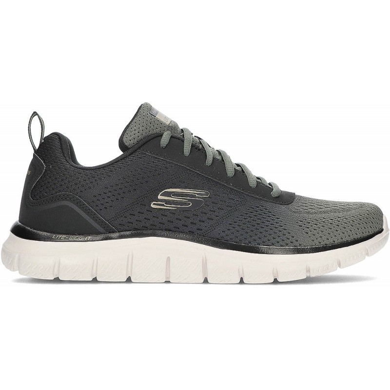 SKECHERS BASKETS TRACK RIPKENT 232399 OLIVE_BLACK