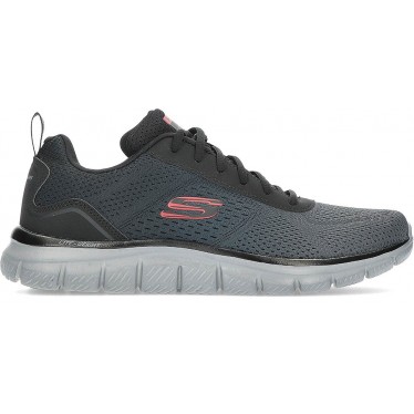 SKECHERS BASKETS TRACK RIPKENT 232399 CHARCOAL