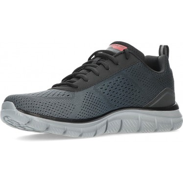 SKECHERS BASKETS TRACK RIPKENT 232399 CHARCOAL