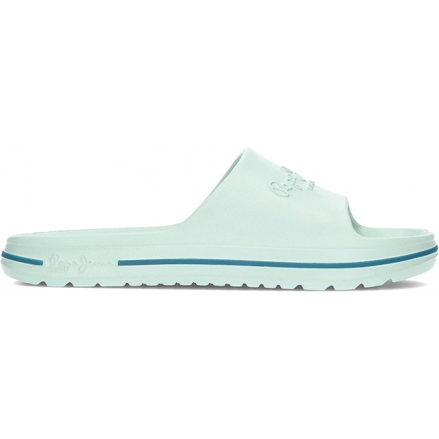 TONGS PEPE JEANS BEACH SLIDE PLS70131 GREEN TONGS PEPE JEANS BEACH SLIDE PLS70131 GREEN