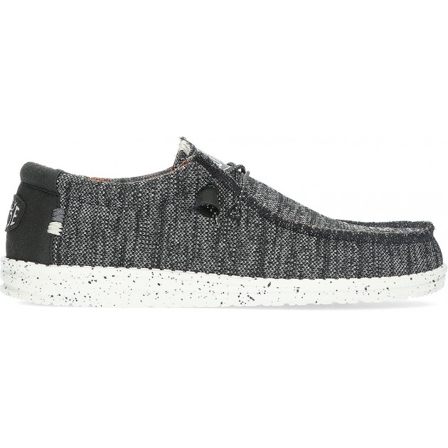 MOCASSINS DUDE WALLYSOX BLACK MOCASSINS DUDE WALLYSOX BLACK