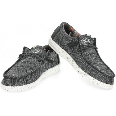 MOCASSINS DUDE WALLYSOX BLACK