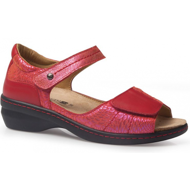 SANDALE MODE CALZAMEDI ROJO