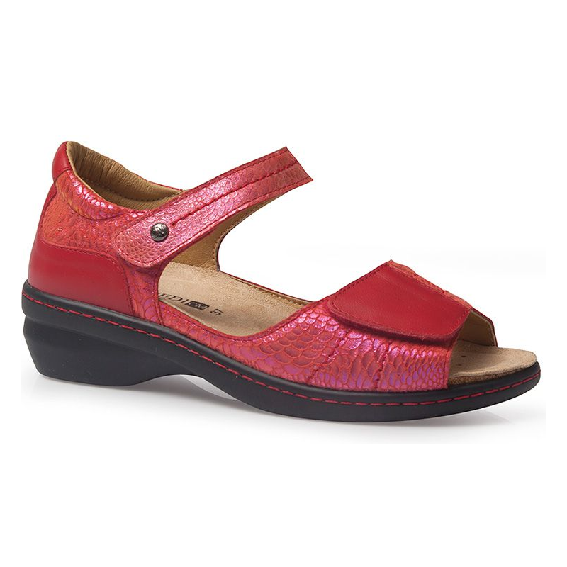 SANDALE MODE CALZAMEDI ROJO